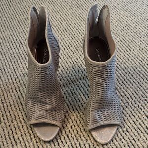 Donald J. Pliner Women's Metallic Open-Toe Heels